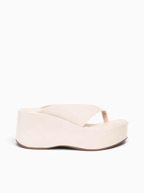 Ellen Off White Verniz Off White / 5 / M