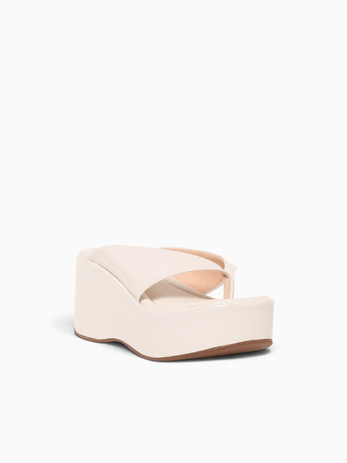 Ellen Off White Verniz Off White / 5 / M