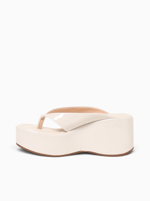 Ellen Off White Verniz Off White / 5 / M