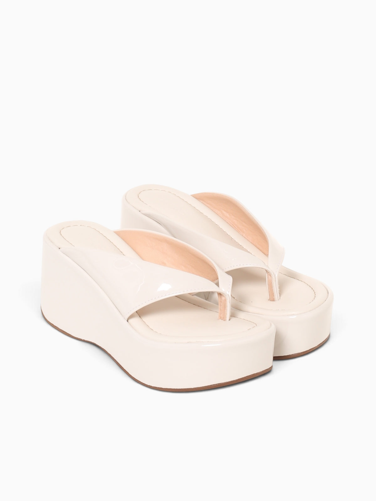 Ellen Off White Verniz Off White / 5 / M