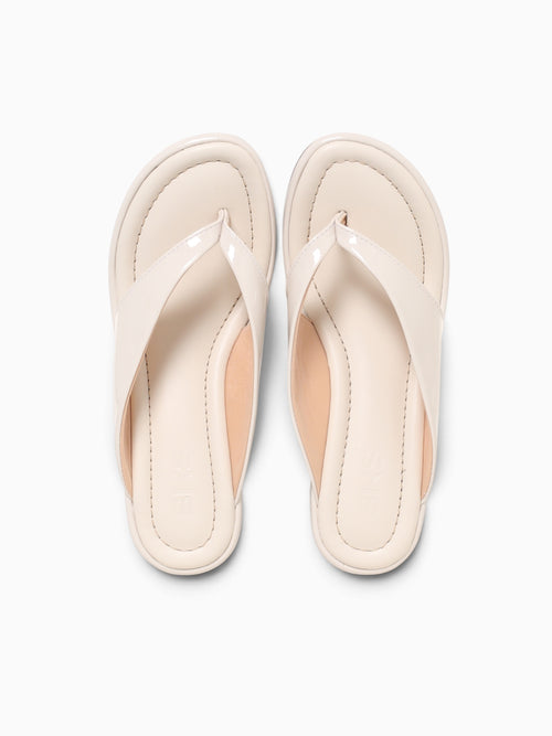 Ellen Off White Verniz Off White / 5 / M
